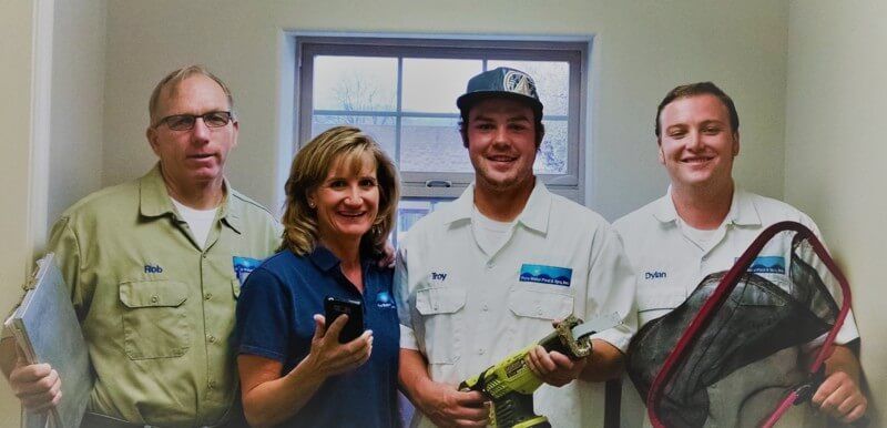 The Pure Water Pool & Spa team